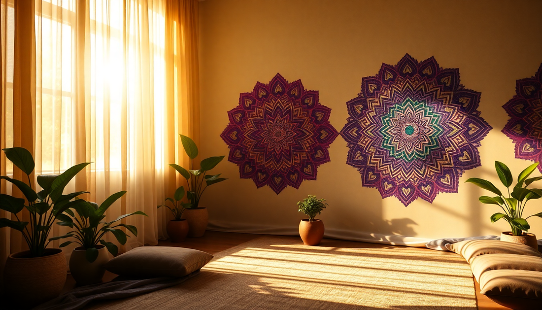 Elevate Your Space: Infusing Spiritual Serenity with Mandala Designs