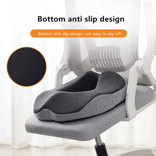 Hemorrhoid Mat Health Care Seat Cushion – Sciatica & Tailbone Pain Relief Donut Shape